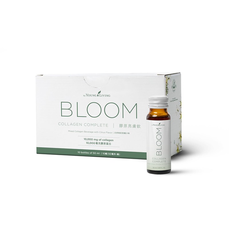 BLOOM 膠原亮膚飲 product presentation