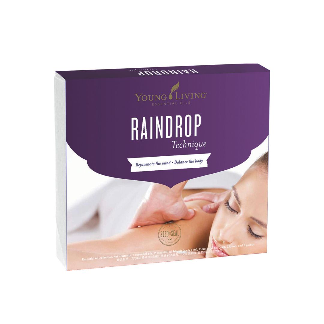 Raindrop 雨滴精油按摩套裝 product presentation